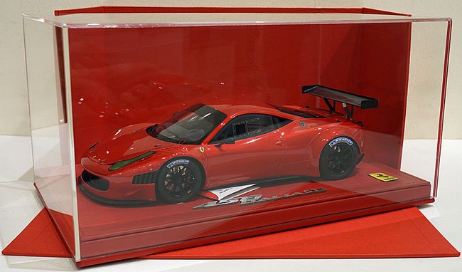 海外ショップ特注Ferrariフェラーリ 458 GT3 2012 F1 Red 2008　10台限定 /BBR 1/18 レジンミニカー