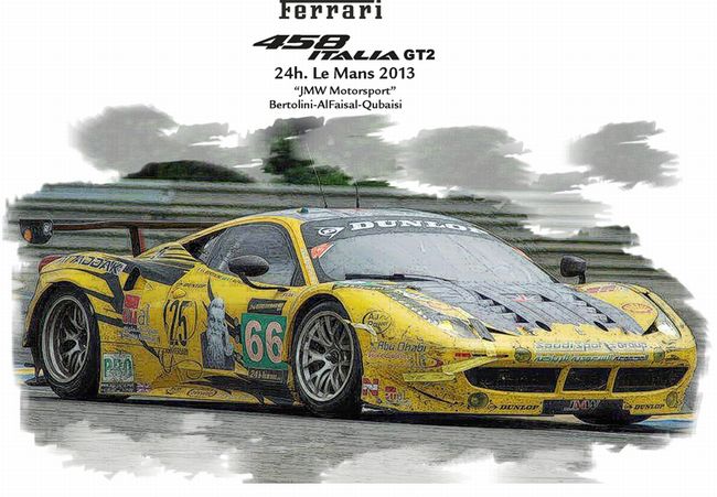 【予約】9月以降発売予定Ferrariフェラーリ 458 Italia GT2 GTE Pro2013 JMW Motorsport /BBR 1/18 レジンミニカー