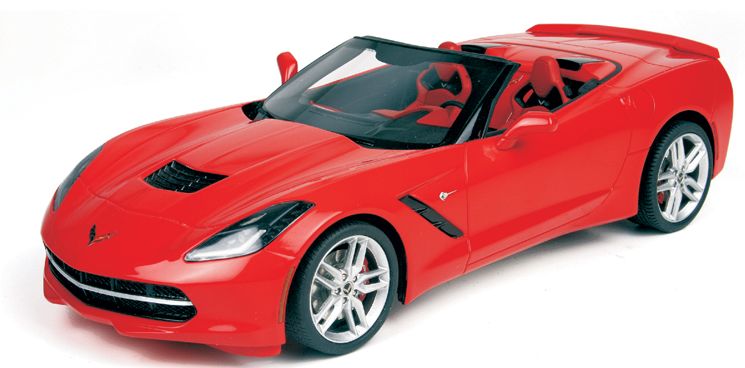 【予約】12月以降発売予定Corvette Stingray コルベット スティングレー convertible 2014 クリスタルレッド /BBR 1/18 レジンミニカー