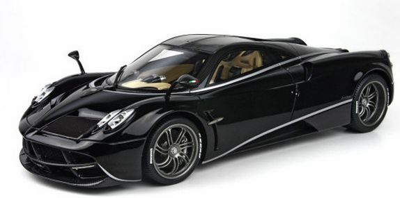 Pagani Huayraパガーニウアイラ New Edition 2013 Metallic black mica /BBR1/18 レジンミニカー