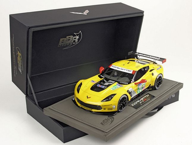 ギャラリービューアに画像をロードする, 【予約】Corvetteコルベット C7.R ルマン24時間 2014 200台限定 /BBR1/18 レジンミニカー
