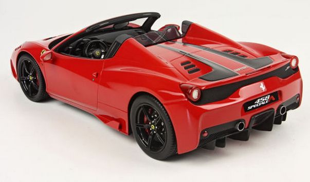 ギャラリービューアに画像をロードする, 【予約】Ferrariフェラーリ 458 Speciale A Rosso Corsa 322 /BBR 1/18 レジンミニカー
