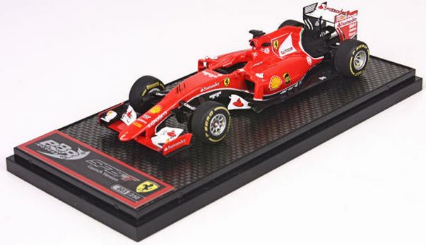 ギャラリービューアに画像をロードする, 【予約】Ferrari SF15-T Launch version - S. Vettel - K. Raikkonen  250台限定 /BBR 1/43 レジンミニカー
