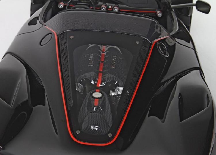 ギャラリービューアに画像をロードする, 【予約】LaFerrariラ・フェラーリ Aperta Nero Daytona - Rosso Corsa  /BBR 1/12 ミニカー

