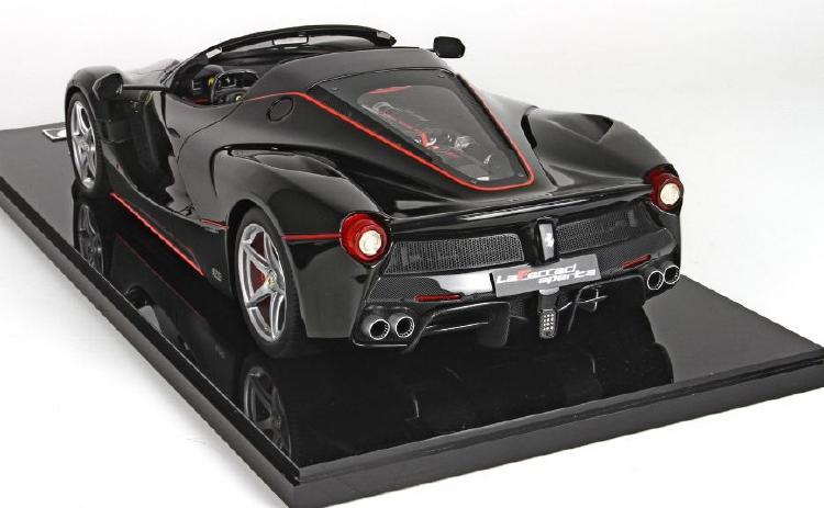 ギャラリービューアに画像をロードする, 【予約】LaFerrariラ・フェラーリ Aperta Nero Daytona - Rosso Corsa  /BBR 1/12 ミニカー

