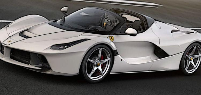 【予約】LaFerrariラ・フェラーリ Aperta Bianco Italia - Grigio Silverstone  /BBR 1/12 ミニカー