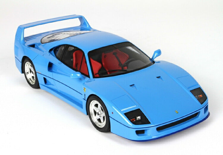 ギャラリービューアに画像をロードする, Ferrariフェラーリ F40 1987 Light Blue /BBR 1/18 レジンミニカー
