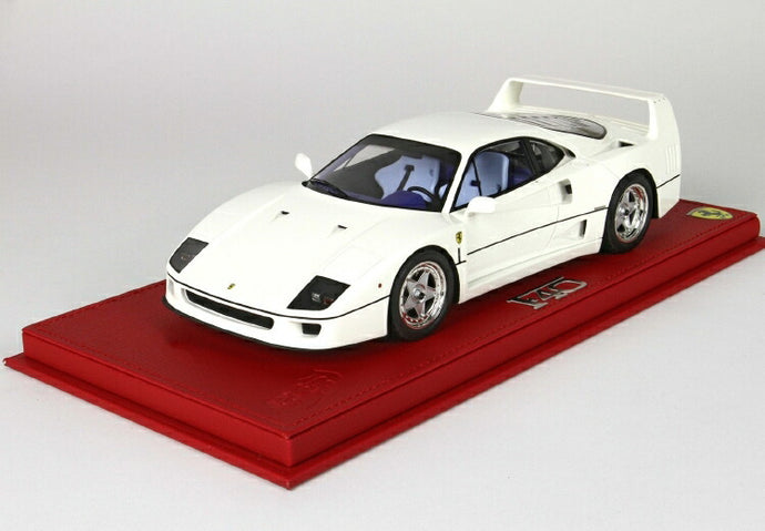 Ferrariフェラーリ F40 1987 White /BBR 1/18 レジンミニカー