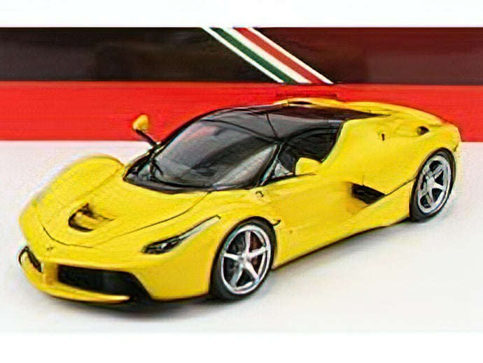 FERRARI - LAFERRARI 2013 - GIALLO MODENA - YELLOW/BBR 1/18 ミニカー