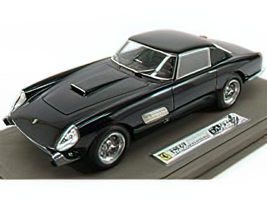 FERRARIフェラーリ 250GT COUPE 1957 - PERSONAL CAR PRINCE BERNHARD OF HOLLAND - CON VETRINA  BLACK /BBR 1/18 ミニカー