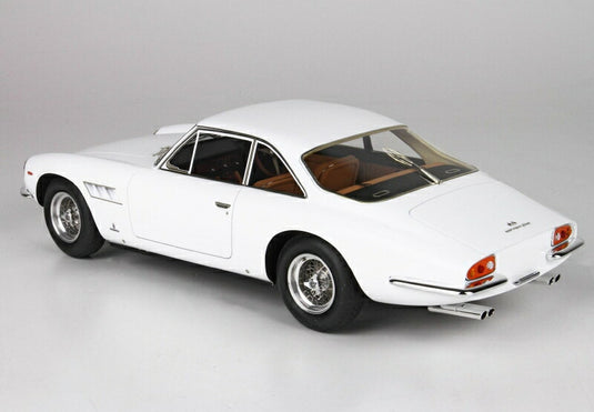 FERRARIフェラーリ 500 SUPERFAST 2 SERIES COUPE 1965 - CON VETRINA WITH SHOWCASE | WHITE /BBR 1/18 ミニカー