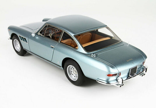 FERRARIフェラーリ 330GT 2+2 COUPE 2 - SERIES 1965 - CON VETRINA - WITH SHOWCASE | HEAVENLY MET - LIGHT BLUE MET /BBR 1/18 ミニカー