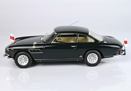 FERRARIフェラーリ 330GT 2+2 COUPE 2 - SERIES 1965 OFFICIAL PACE CAR 24h LE MANS 1967 - CON VETRINA - WITH SHOWCASE | BLACK /BBR 1/18 ミニカー