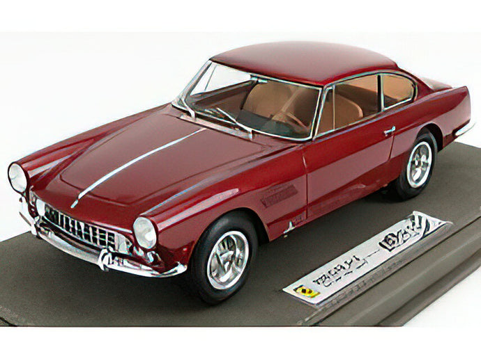 FERRARIフェラーリ 250 GTE 2+2 s/n 2169 1-SERIES 1960 - CON VETRINA - WITH SHOWCASE - ROSSO RU - BORDEAUX MET /BBR 1/18 ミニカー
