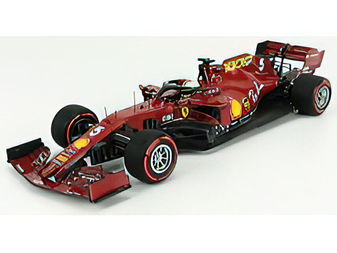 FERRARIフェラーリ F1 SF1000 TEAM SCUDERIA FERRARI N 5 10th TOSCANA GP MUGELLO 1000th GP FERRARI F1 2020 SEBASTIAN VETTEL - MUGELLO RED /BBR 1/18 ミニカー