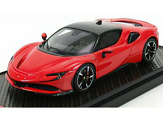 FERRARIフェラーリ SF90 STRADALE HYBRID 1000hp 2019 - ROSSO CORSA - RED BLACK /BBR 1/43 ミニカー