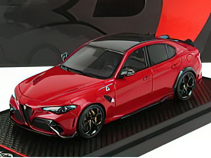 ALFA ROMEOアルファロメオ GIULIA GTA 2020 - ROSSO COMPETIZIONE - RED MET /BBR 1/43 ミニカー