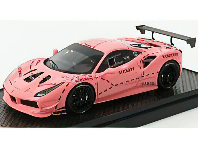 FERRARIフェラーリ 488 CHALLENGE N 0 ROLEX 24h DAYTONA 2018 - PINK /BBR 1/43 ミニカー