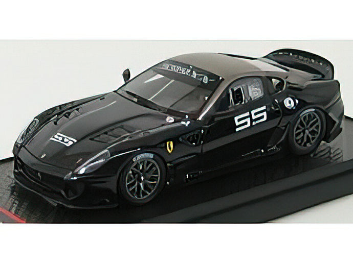 FERRARIフェラーリ 599XX N 55 HOMESTEAD MIAMI 2010 - BLACK MATT GREY MET /BBR 1/43 ミニカー