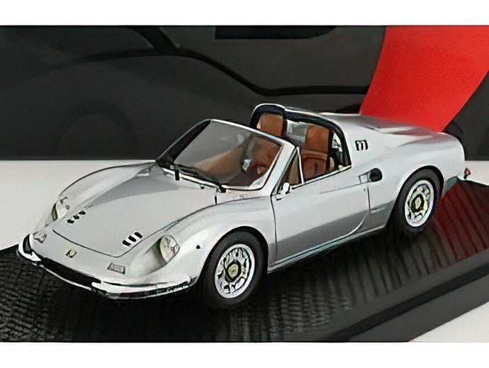 FERRARIフェラーリ DINO 246 GTS SPIDER 1969 - ARGENTO NURBURGRING /BBR 1/43 ミニカー