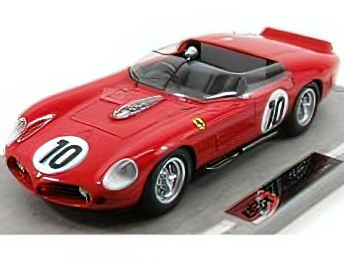 FERRARIフェラーリ TRI/61 3.0L V12 TEAM SEFAC N 10 WINNER 24h LE MANS 1961 O.GENDEBIEN - P.HILL - RED /BBR 1/18 ミニカー