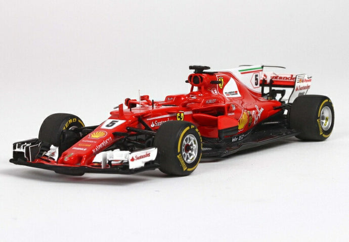 FERRARIフェラーリ F1 SF70H N 5 WINNER BRAZIL GP 2017 SEBASTIAN VETTEL | RED WHITE /BBR 1/43 ミニカー