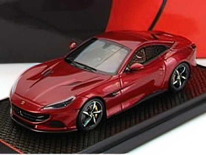 FERRARIフェラーリ PORTOFINO M (MODIFICATA) SPIDER CLOSED ROOF 2020 - ROSSO FIORANO - RED MET  /BBR 1/43 ミニカー