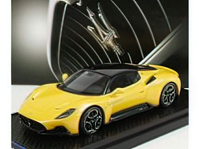 MASERATI - MC20 2020 - GIALLO GENIO - YELLOW BLACK/BBR 1/43 ミニカー