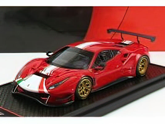FERRARI - 488 GT MODIFICATA 2020 - ROSSO CORSA 322 - RED/BBR 1/43 ミニカー