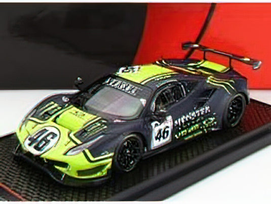 FERRARIフェラーリ 488 GT3 3.9L TURBO V8 TEAM KESSEL RACING VR46 N 46 12h GULF 2021 VALENTINO ROSSI - LUCA MARINI - A.SALUCCI 