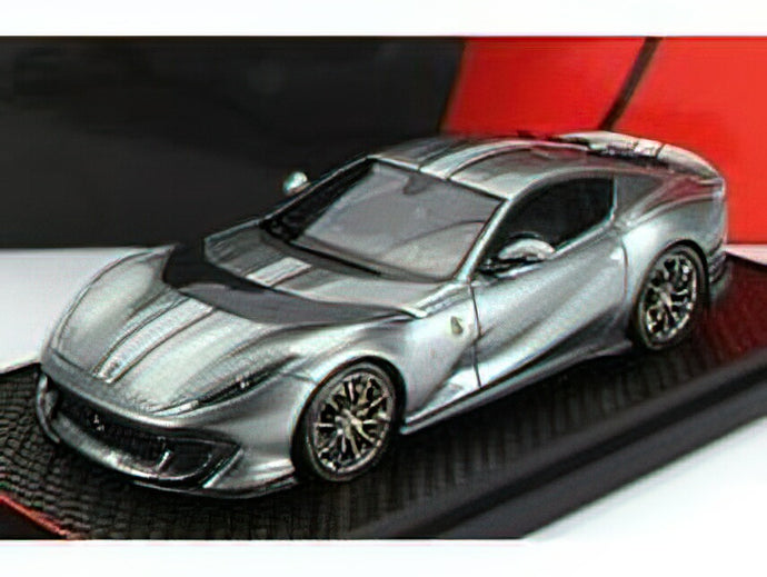 FERRARIフェラーリ 812 COMPETIZIONE 2021 - GRIGIO COBURN - SILVER GREY MET  /BBR 1/43 ミニカー