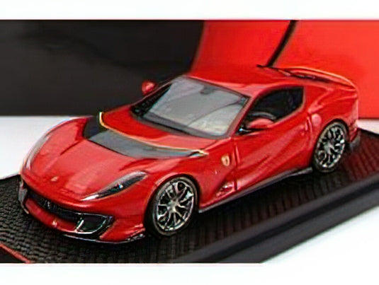 FERRARIフェラーリ 812 COMPETIZIONE 2021 - ROSSO CORSA 322 - YELLOW RED  /BBR 1/43 ミニカー