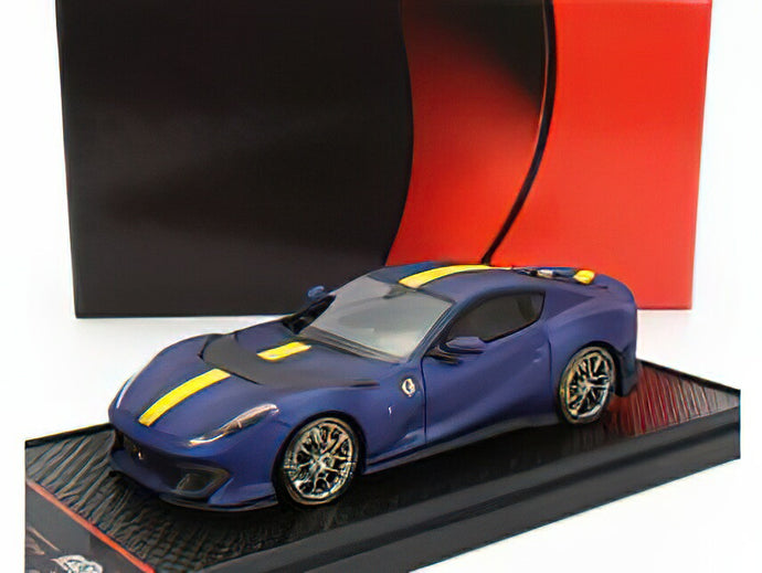 FERRARIフェラーリ 812 COMPETIZIONE 2021 - BLUE TOUR DE FRANCE /BBR 1/43 ミニカー