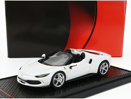 FERRARIフェラーリ 296 GTS SPIDER 2022 - BIANCO CERVINO - WHITE /BBR 1/43 ミニカー