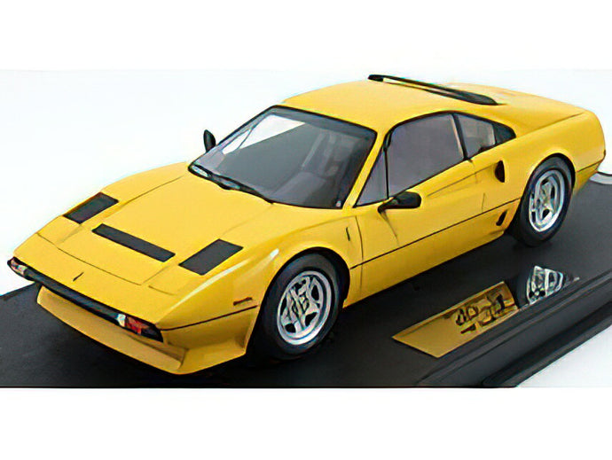 FERRARIフェラーリ 208 GTB TURBO 1982 - GIALLO MODENA - YELLOW /BBR 1/18 ミニカー