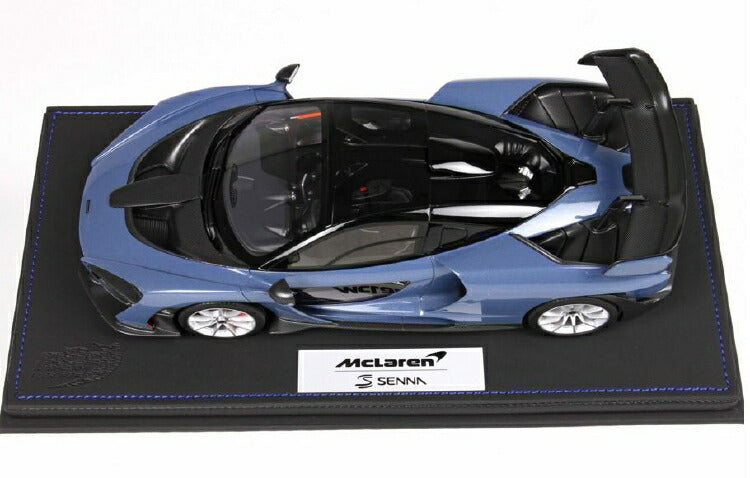 ギャラリービューアに画像をロードする, 【予約】McLaren Sennaマクラーレン セナSalon Int. De L’Auto Geneve 2018 Victory Grey /BBR 1/18 レジンミニカー
