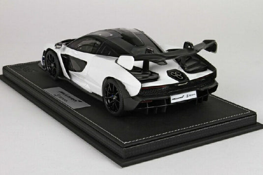 【予約】McLaren Sennaマクラーレン セナSalon Int. De L’Auto Geneve 2018 Pure White /BBR 1/18 レジンミニカー