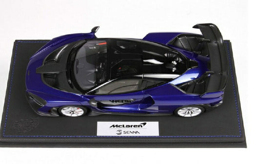 【予約】McLaren Sennaマクラーレン セナSalon Int. De L’Auto Geneve 2018 Kyanos /BBR 1/18 レジンミニカー