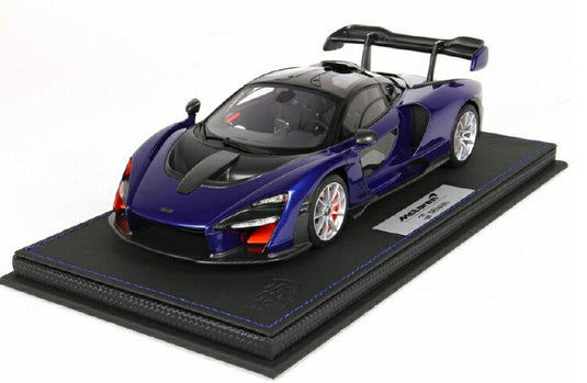 【予約】McLaren Sennaマクラーレン セナSalon Int. De L’Auto Geneve 2018 Kyanos /BBR 1/18 レジンミニカー