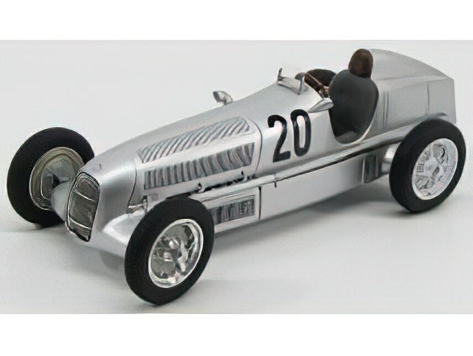 【予約】5月以降発売予定MERCEDES BENZ - F1 W25 SPIDER N 20 WINNER ADAC EIFELRENNEN 1934 M.VON BRAUCHITSCH - SILVER /CMC 1/18 ミニカー