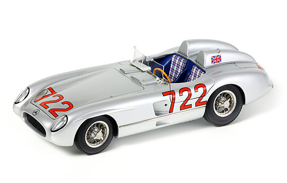 MercedesBenzメルセデス・ベンツ300 SLR ミッレミリア #722, 1955 M-066 /CMC ミニカー 1/18 – ラストホビー