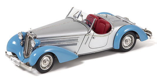 Audiアウディ 225 フロントロードスター (ブルー/シルバー）　1935　4000台限定 M-075B /CMC ミニカー  1/18