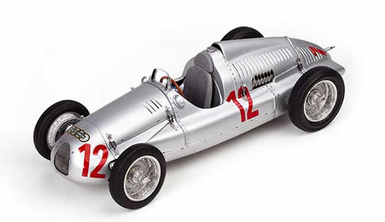 Auto Unionアウトウニオン Typ D  1938/39  フランスGP  1939 #12  M-089 /CMC ミニカー  1/18