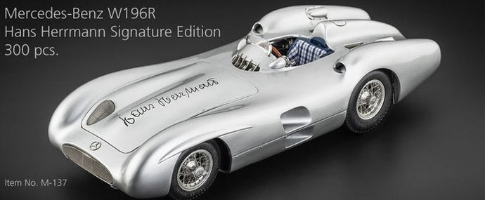 【予約】Mercedez Benzメルセデスベンツ W196R Hans Hermann Signature Edition  300台限定/CMC 1/18 ミニカー