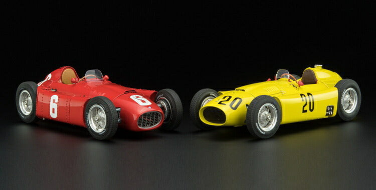 ギャラリービューアに画像をロードする, BUNDLE Ferrariフェラーリ D50 イエロー and Lancia D50レッド /CMC 1/18  レジンミニカー
