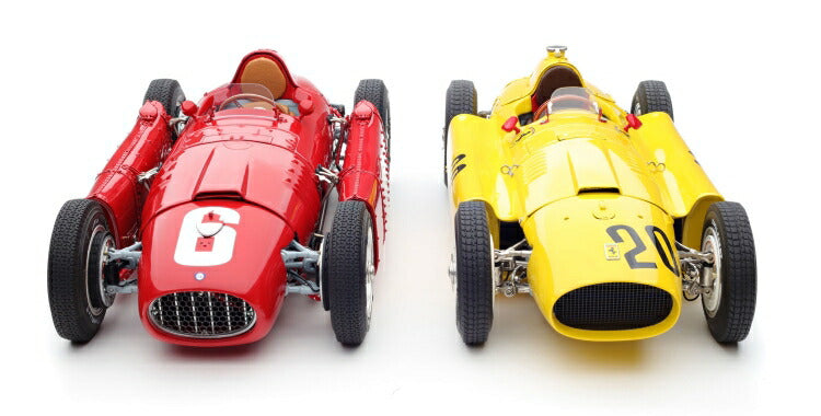 ギャラリービューアに画像をロードする, BUNDLE Ferrariフェラーリ D50 イエロー and Lancia D50レッド /CMC 1/18  レジンミニカー

