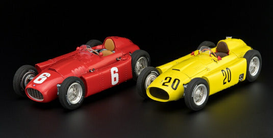 BUNDLE Ferrariフェラーリ D50 イエロー and Lancia D50レッド /CMC 1/18  レジンミニカー