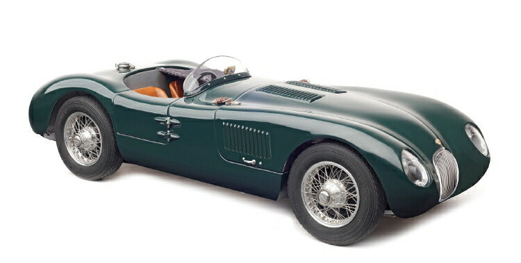 【予約】2019年2月以降発売予定Jaguarジャガー C-Type, 1952 (British Racing Green) /CMC 1/18  レジンミニカー