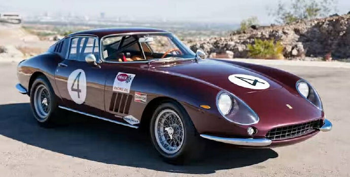 【予約】Ferrariフェラーリ275 GTB/C, 1966, Chassis 09063, burgundy  /CMC 1/18 ミニカー