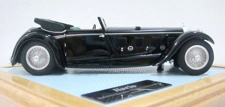 Daimler Double Six 50 Sport Corsica Drophead クーペ 1931 sn30661 オープントップ ブラック 110台限定 /ilarioイラリオ 1/43 レジン　ミニカー